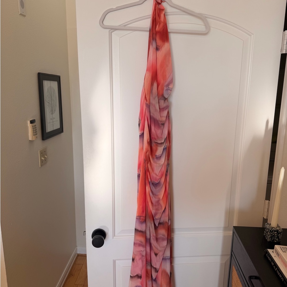 Zara Multicolor Abstract Dress - Picture 4 of 4